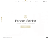 Tablet Screenshot of penzionsolnice.cz